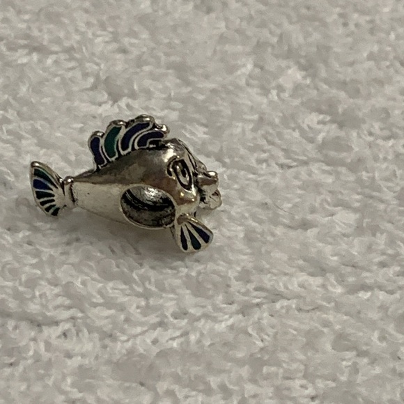 Disney little mermaid flounder Ariel fish charm fits pandora - Picture 3 of 5